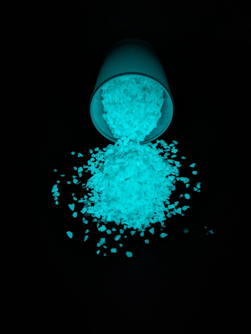 Glow in the Dark Sand - Aqua/Glow Sand/ Garden Sand/ 1-3mm