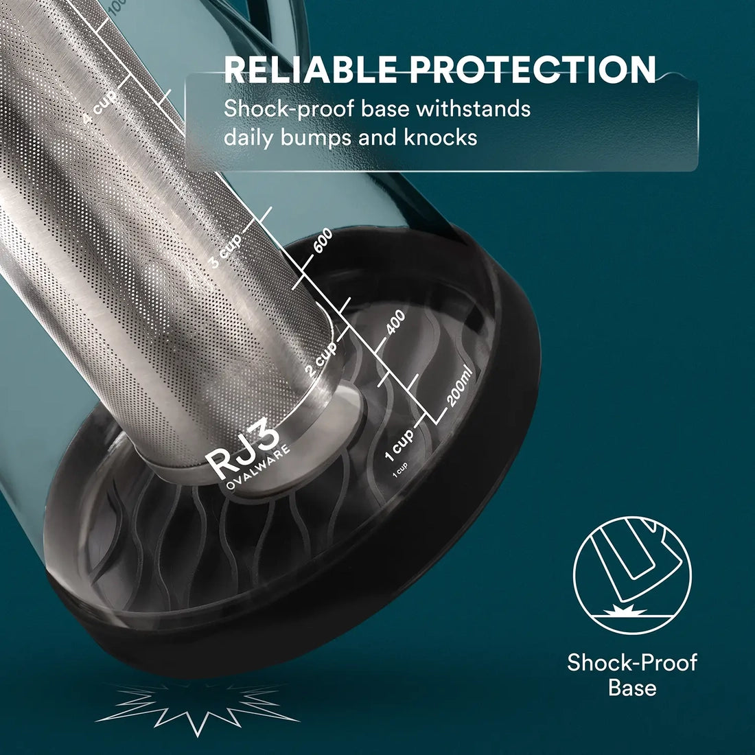 Airtight Cold Brew Iced Coffee Maker Pitcher and Tea Infuser with Spout | 1.5L